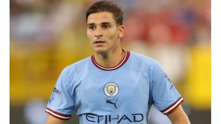 Julian Alvarez of Manchester City