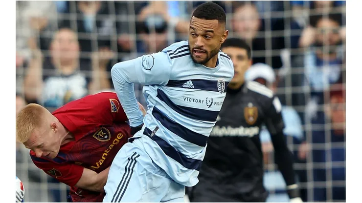 Khiry Shelton of Sporting Kansas City