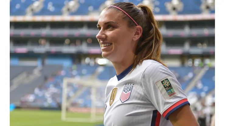 Alex Morgan of the USA