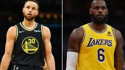 Two of the current biggest NBA Stars: Stephen Curry and LeBron James