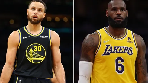 Two of the current biggest NBA Stars: Stephen Curry and LeBron James