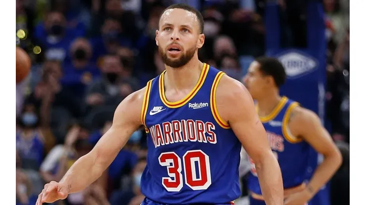 Stephen Curry of the Golden State Warriors