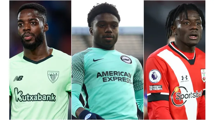 Inaki Williams, Tariq Lamptey, and Mohammed Salisu