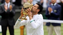 Novak Djokovic of Serbia