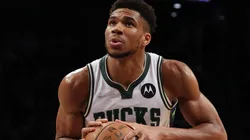 Giannis Antetokounmpo of the Milwaukee Bucks