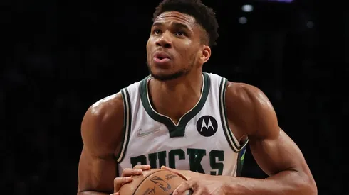 Giannis Antetokounmpo of the Milwaukee Bucks