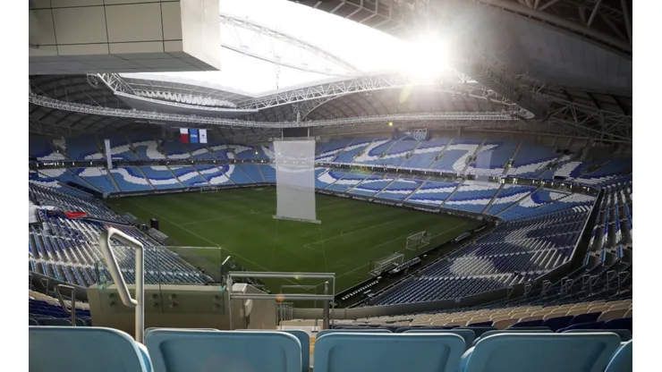 One of the brand new stadiums of the Qatar 2022 FIFA World Cup