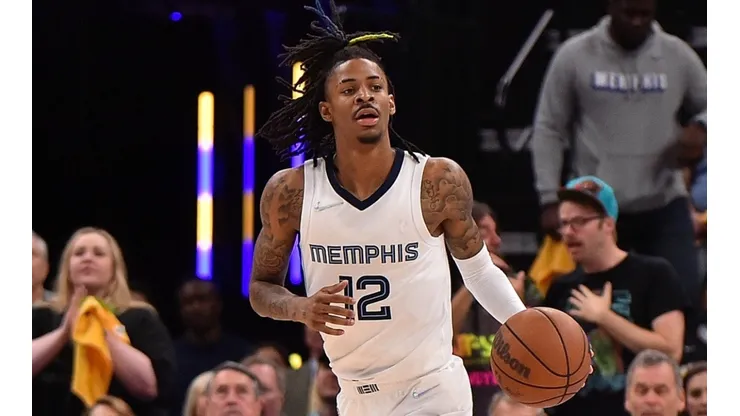 Ja Morant of the Memphis Grizzlies