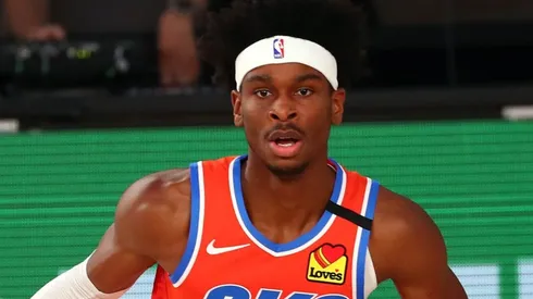 Shai Gilgeous-Alexander of the Oklahoma City Thunder