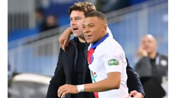 Kylian Mbappé posted a “goodbye” message to Mauricio Pochettino