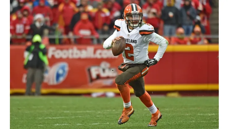 Manziel playing for the Browns