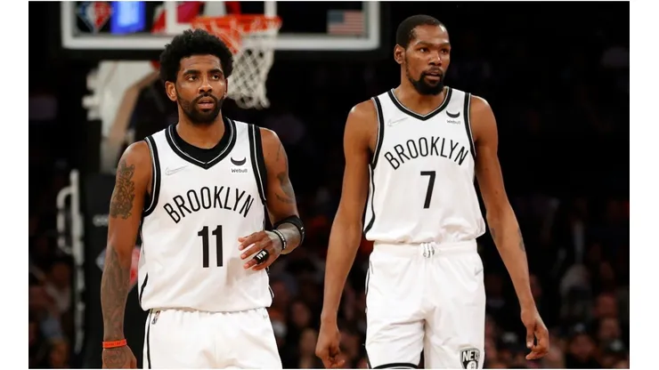 Kyrie Irving and Kevin Durant