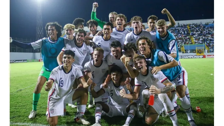 The USMNT U20 team