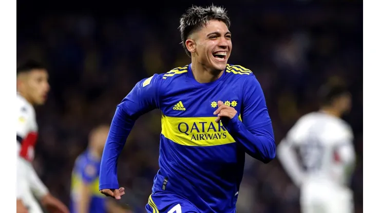 Exequiel Zeballos of Boca Juniors
