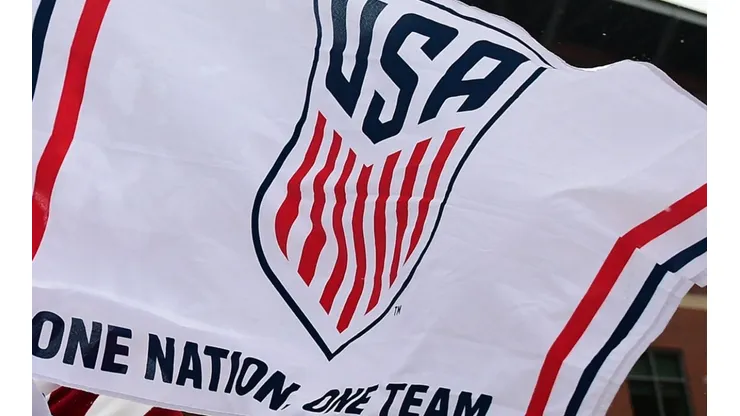 USMNT flag for the 2022 World Cup Qualifying game