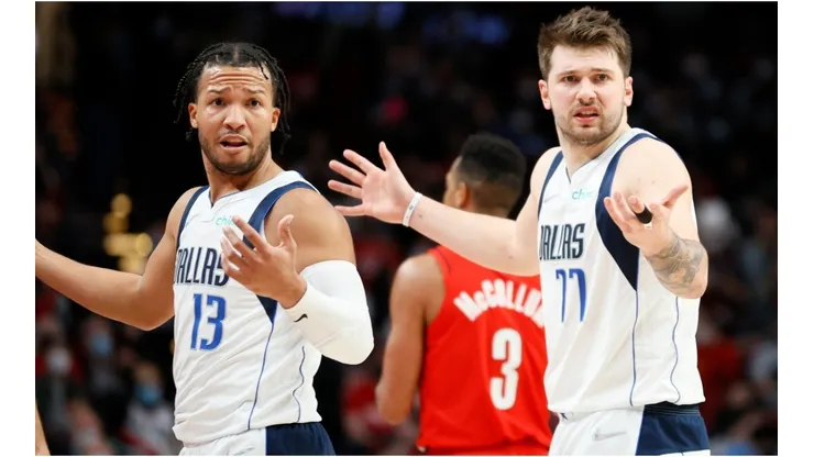 Jalen Brunson and Luka Doncic