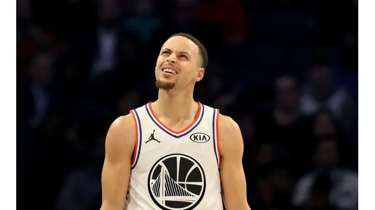 Curry during an All-Star game