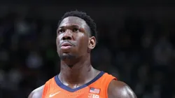 Kofi Cockburn during his time with the Illinois Fighting Illini team