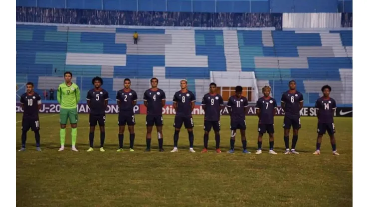 The Dominican Republic U20 team