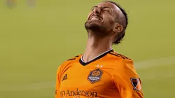 Maximiliano Urruti during the game against Sporting Kansas City.