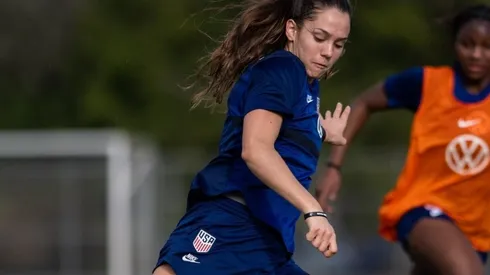 Kat Rader of the USWNT u20