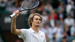 Alexander Zverev during The Championships - Wimbledon 2021 at All England Club