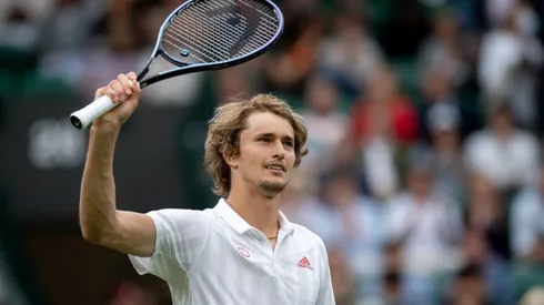 Alexander Zverev during The Championships - Wimbledon 2021 at All England Club