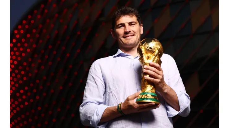 Iker Casillas won the FIFA World Cup South Africa 2010 with Spain