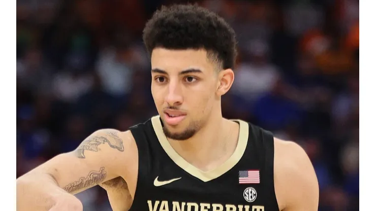 Scotty Pippen Jr. of the Vanderbilt Commodores