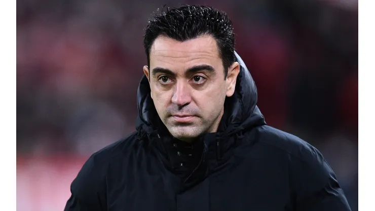 Head coach Xavi Hernandez of FC Barcelona