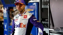 Denny Hamlin, poleman in the Ally 400