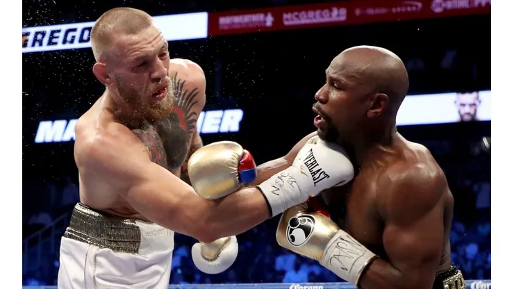 Conor McGregor and Floyd Mayweather