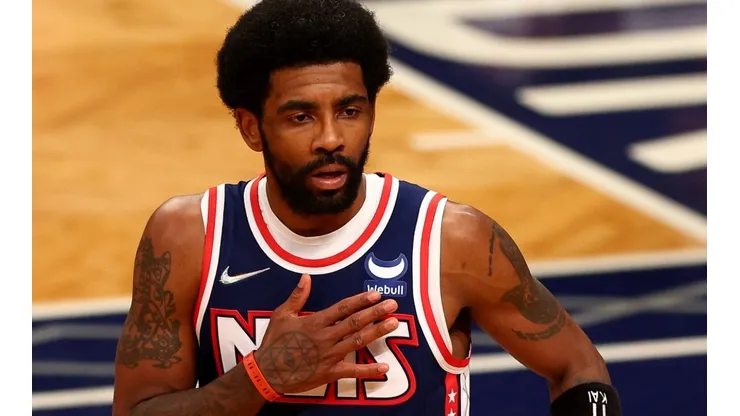 Kyrie Irving #11 of the Brooklyn Nets