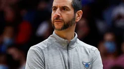 James Borrego during his last season with the Hornets