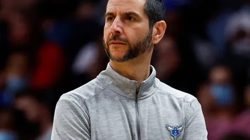 James Borrego during his last season with the Hornets