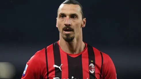 Zlatan Ibrahimovic of AC Milan