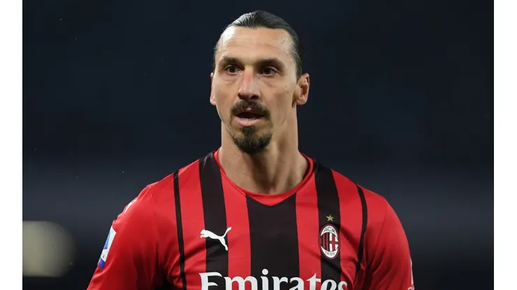 Zlatan Ibrahimovic of AC Milan