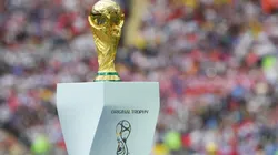 The coveted FIFA World Cup Trophy