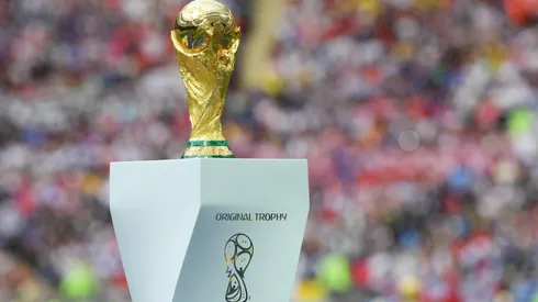 The coveted FIFA World Cup Trophy