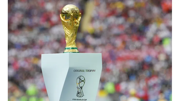 The coveted FIFA World Cup Trophy