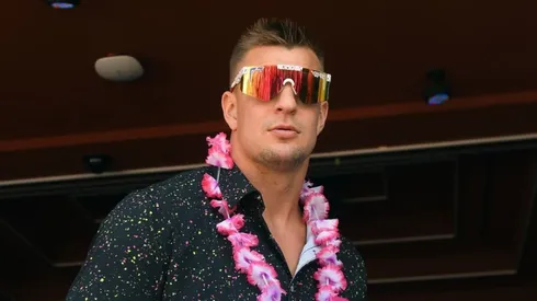 Rob Gronkowski during a 2022 party