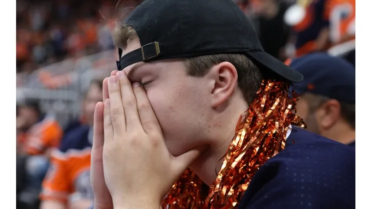 Edmonton Oilers Fan during 2022 Finals