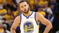 Curry during the 2022 playoffs