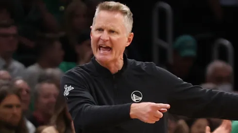 Steve Kerr head coach of the Warriors