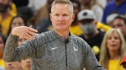 Head Coach Steve Kerr of the Golden State Warriors