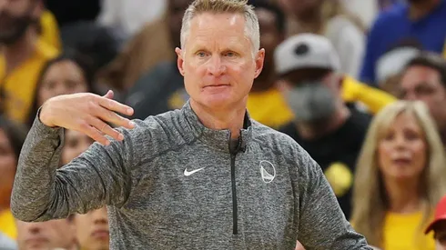 Head Coach Steve Kerr of the Golden State Warriors