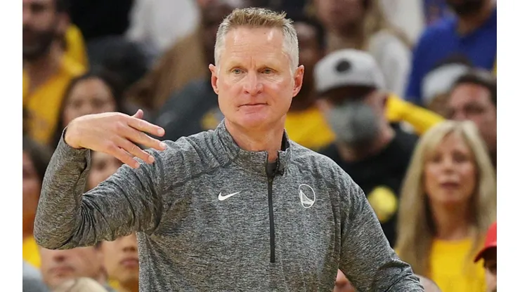 Head Coach Steve Kerr of the Golden State Warriors