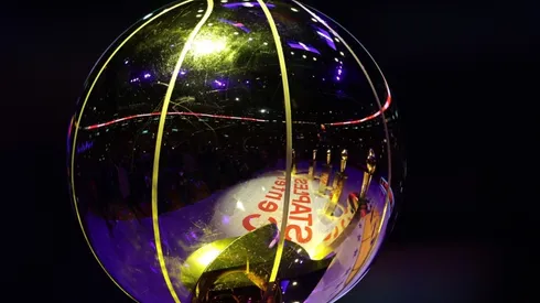 Los Angeles Lakers NBA Championship trophies