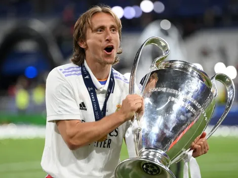 Luka Modric's harsh words to Mohamed Salah after winning the 2021-2022 UEFA Champions League Final