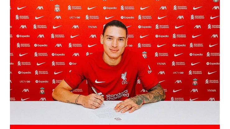 Darwin Nunez of Liverpool